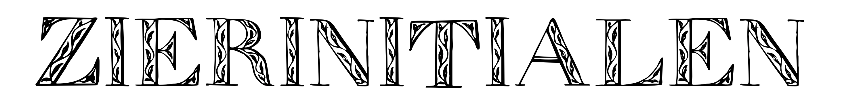 Zierinitialen