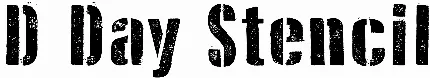 D Day Stencil