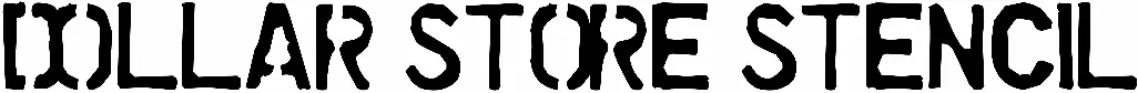 Dollar Store Stencil