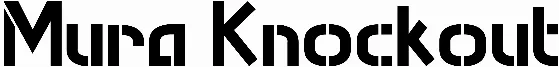 Mura Knockout