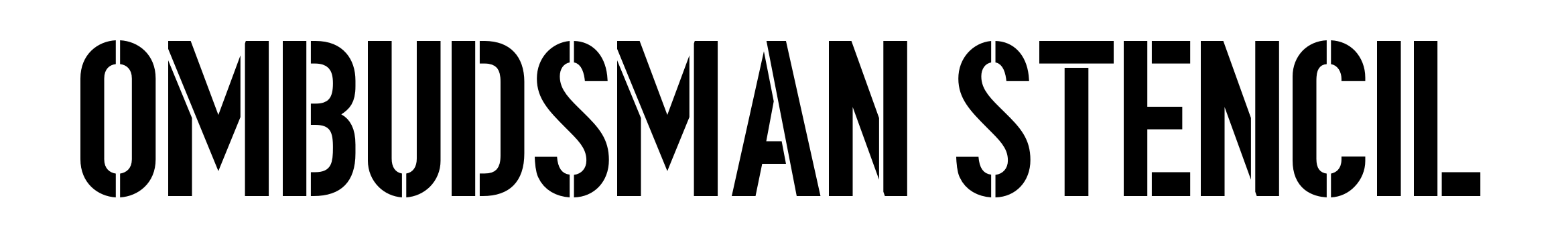 Ombudsman Stencil