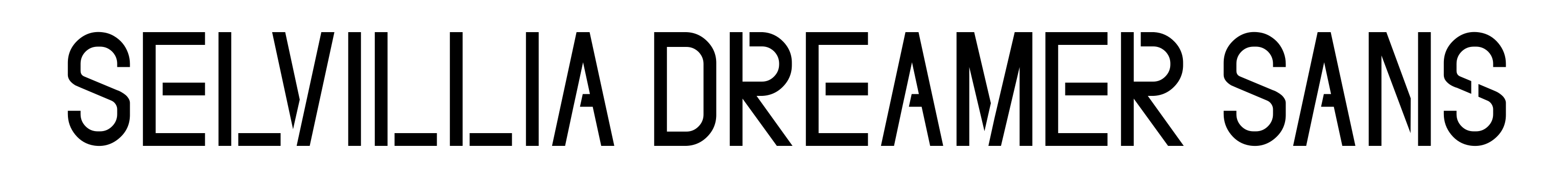 Selvillia Dreamer Sans