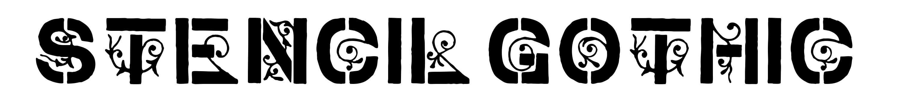 Stencil Gothic