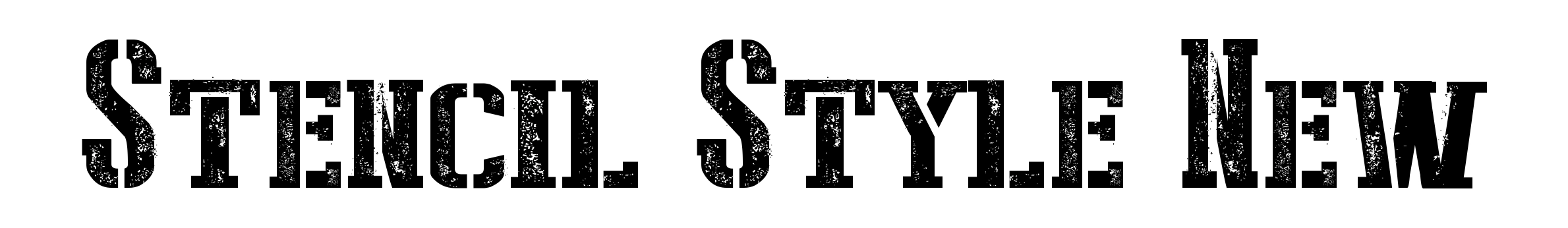 Stencil Style New