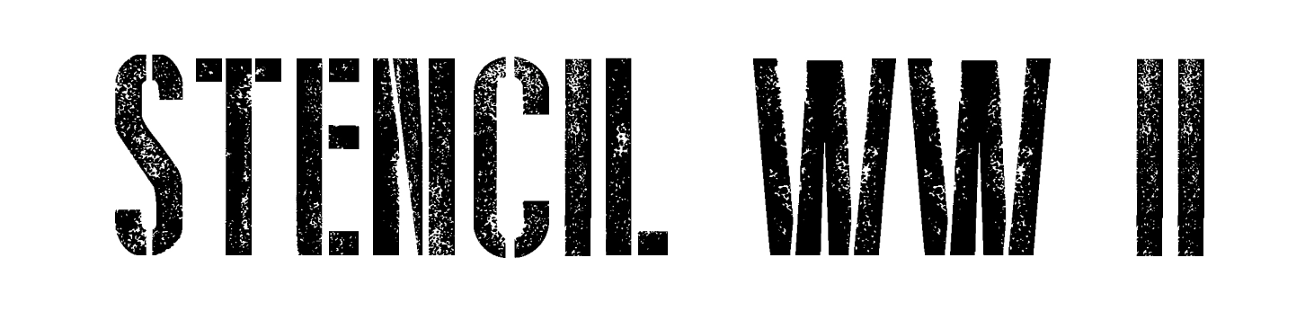 Stencil WW II