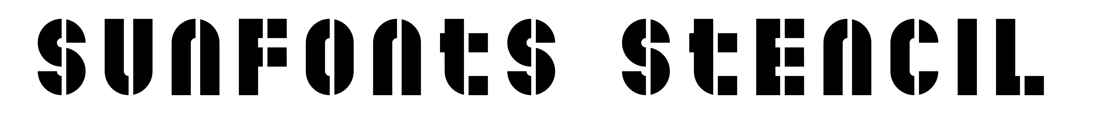 Sunfonts Stencil