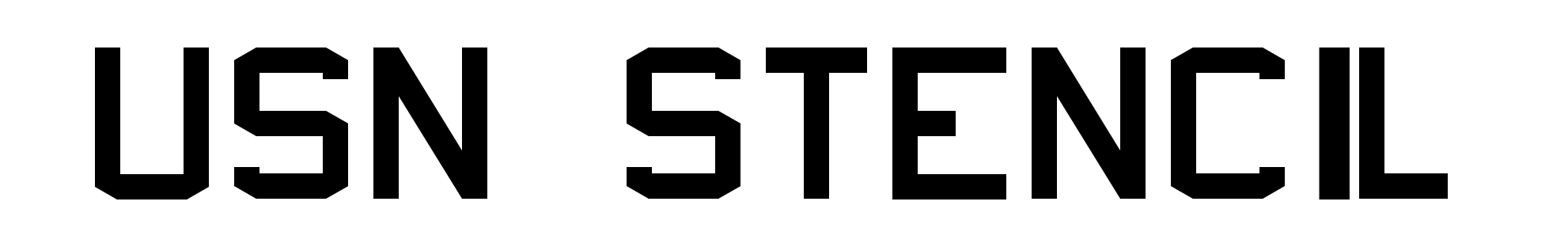 USN Stencil