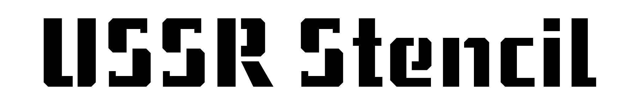 USSR Stencil