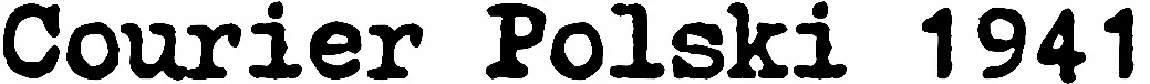 Courier Polski 1941
