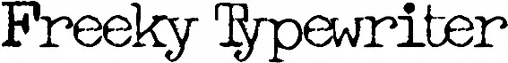 Freeky Typewriter