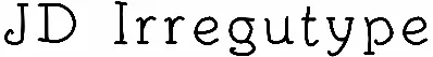 JD Irregutype
