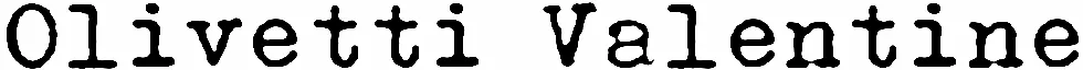 Olivetti Valentine