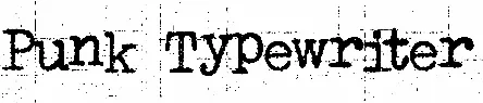 Punk Typewriter