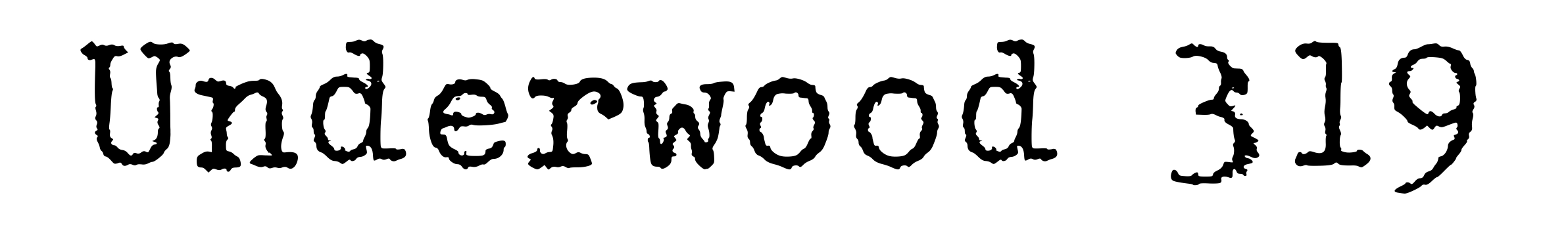 Underwood 319