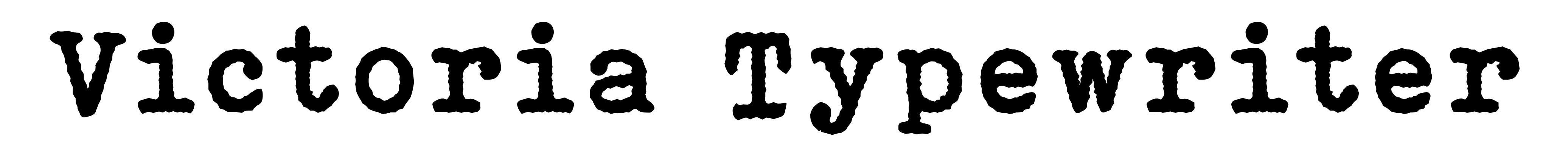 Victoria Typewriter