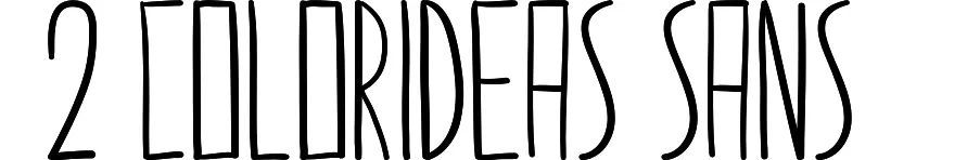 2 Colorideas Sans
