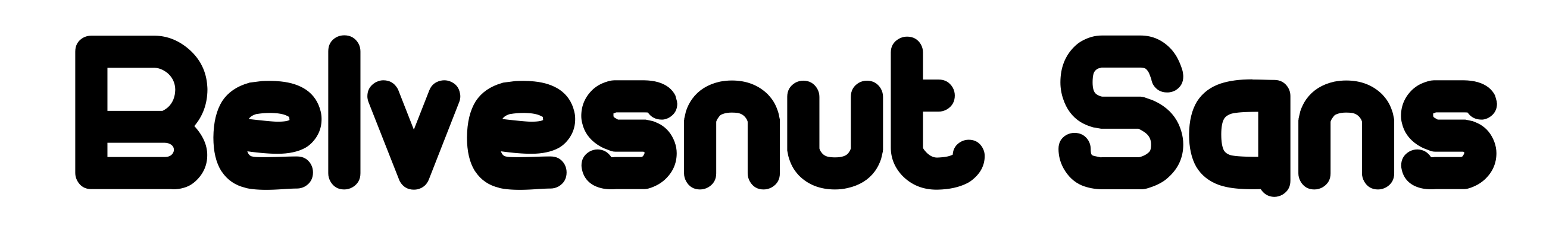 Belvesnut Sans