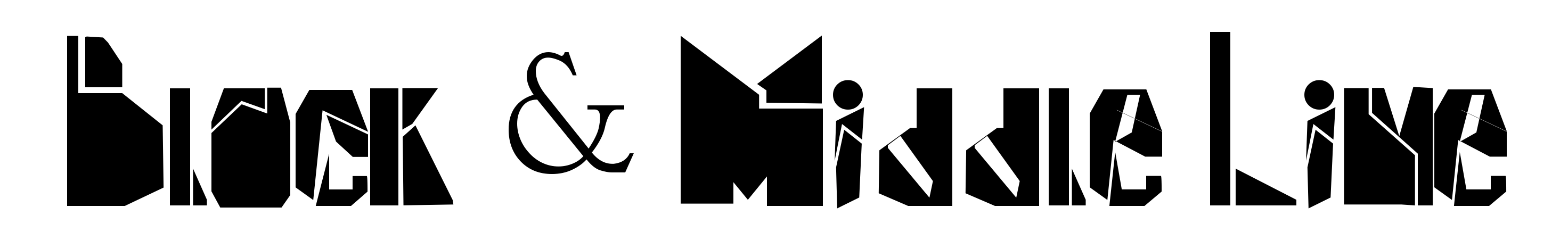 Block & Middle Line