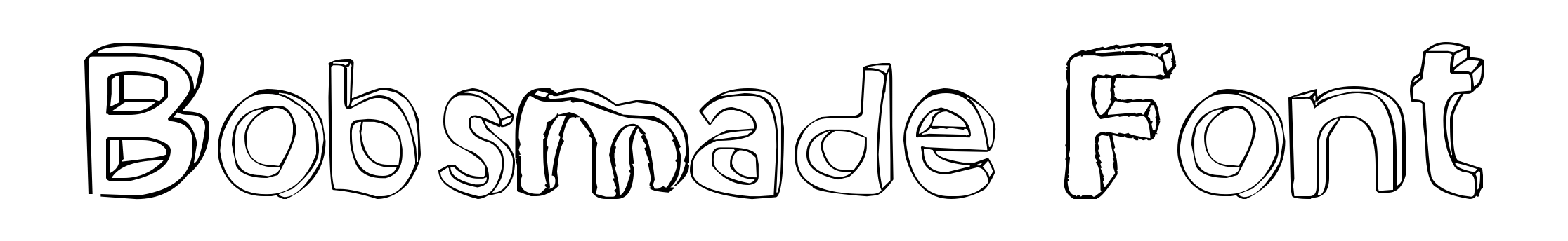 Bobsmade Font