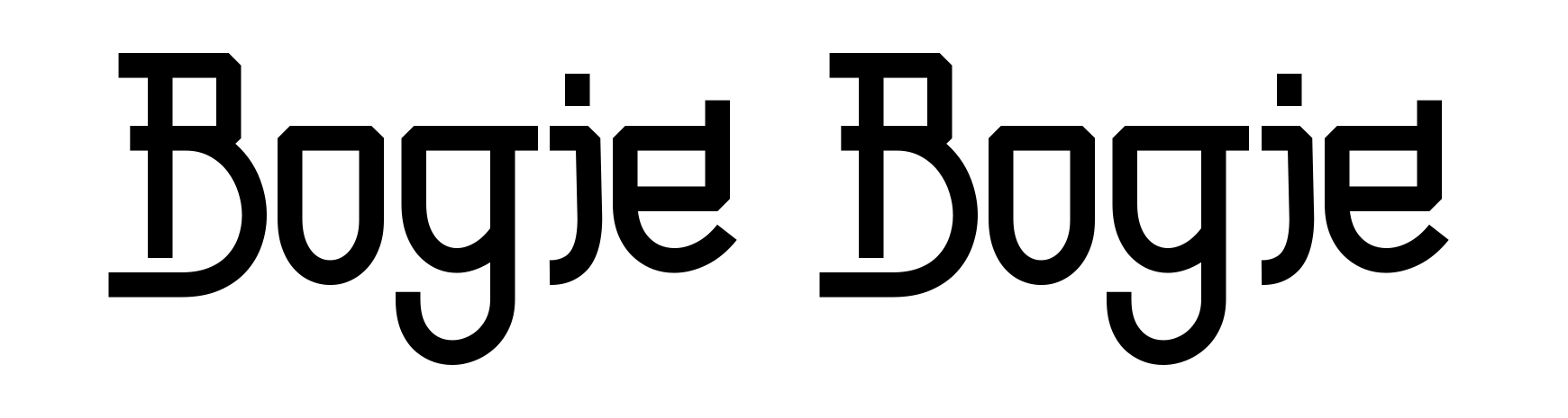 Bogie Bogie