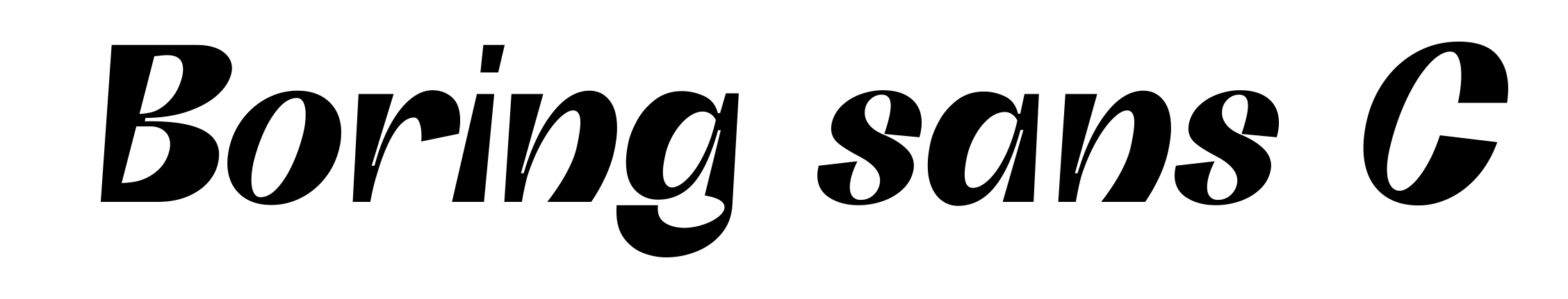 Boring sans C
