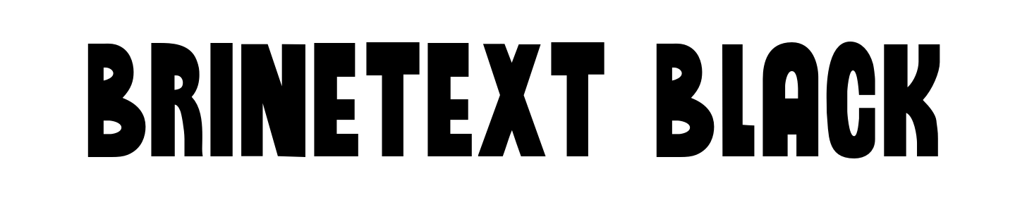 Brinetext Black
