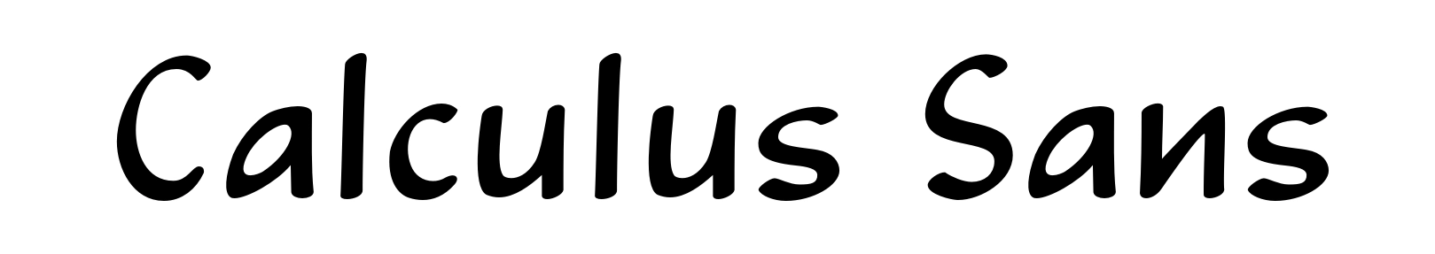 Calculus Sans