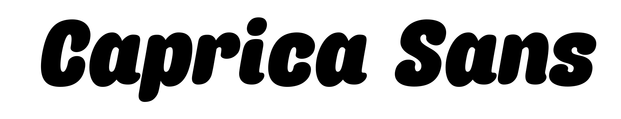Caprica Sans