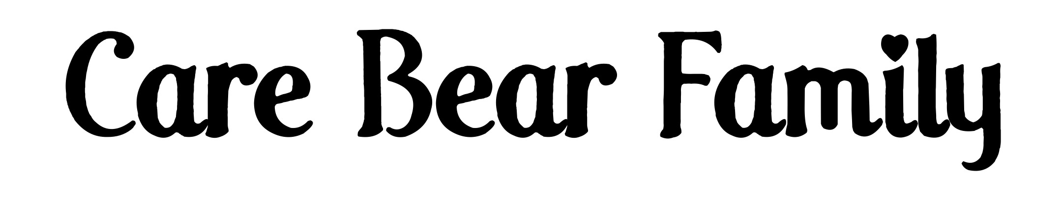 Care Bear Family