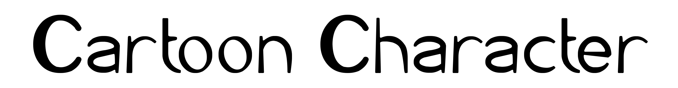 Cartoon Character