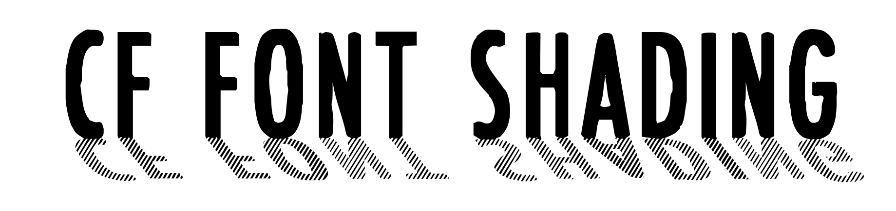 CF Font Shading