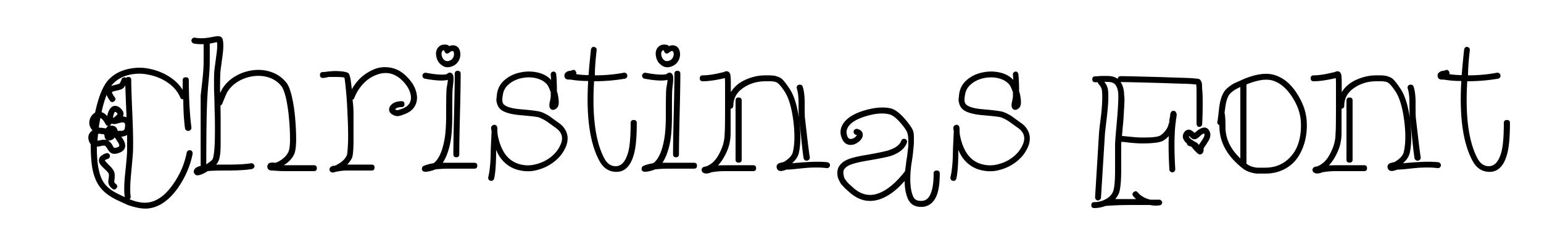 Christinas Font