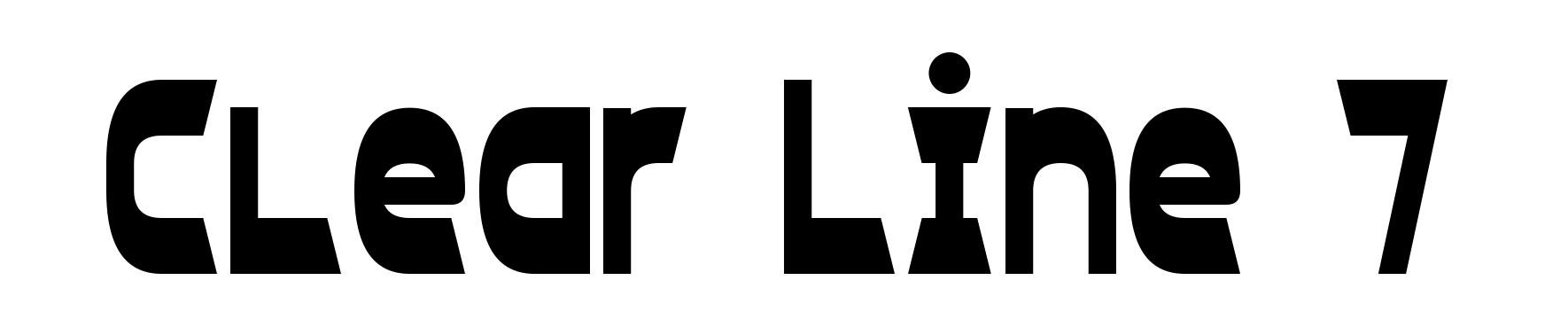 Clear Line 7