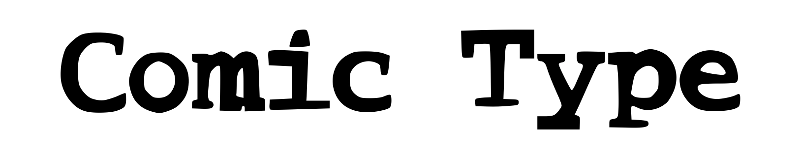 Comic Type