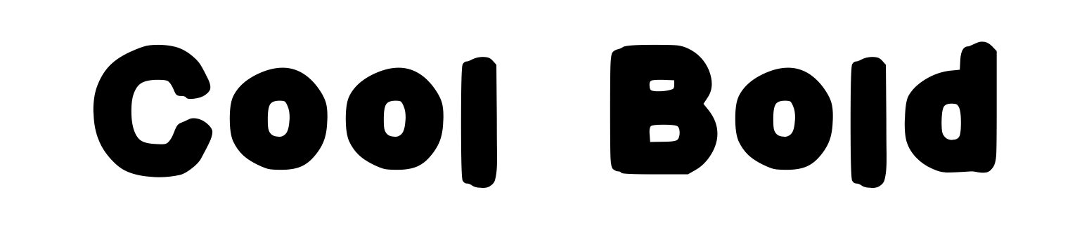 Cool Bold