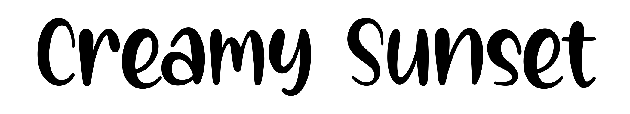 Creamy Sunset