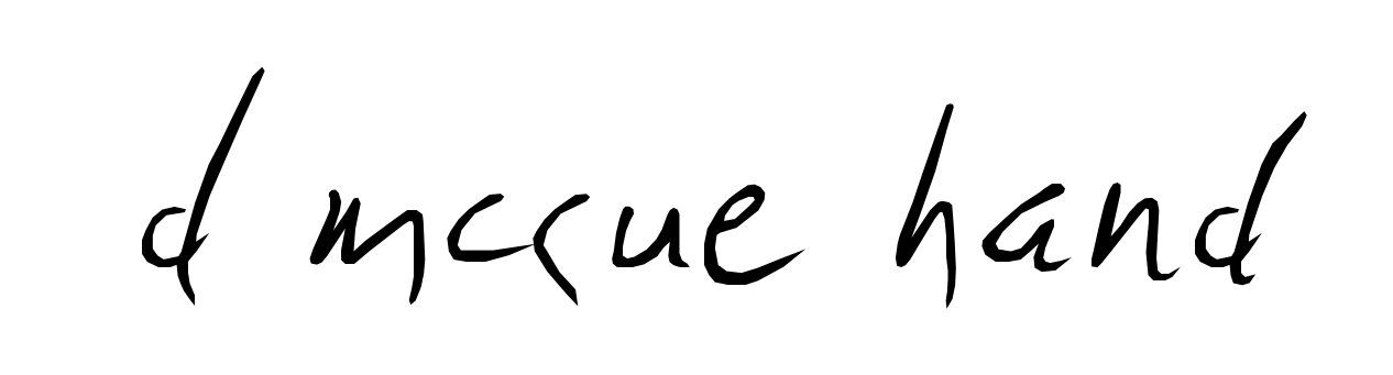D McCue Hand