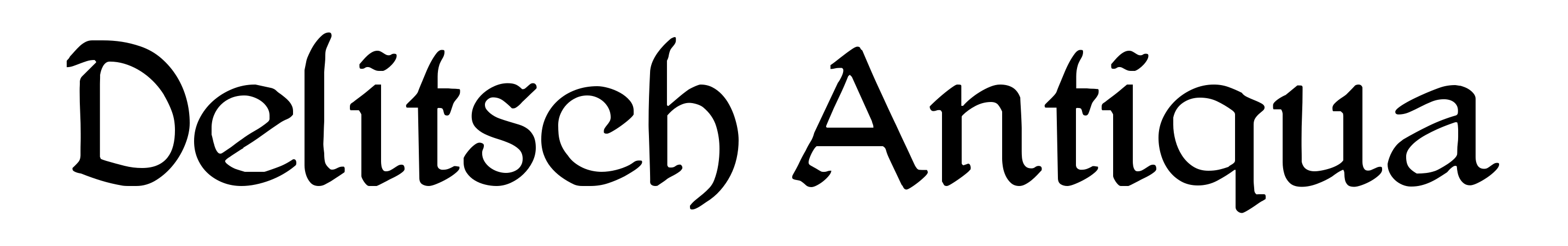 Delitsch Antiqua
