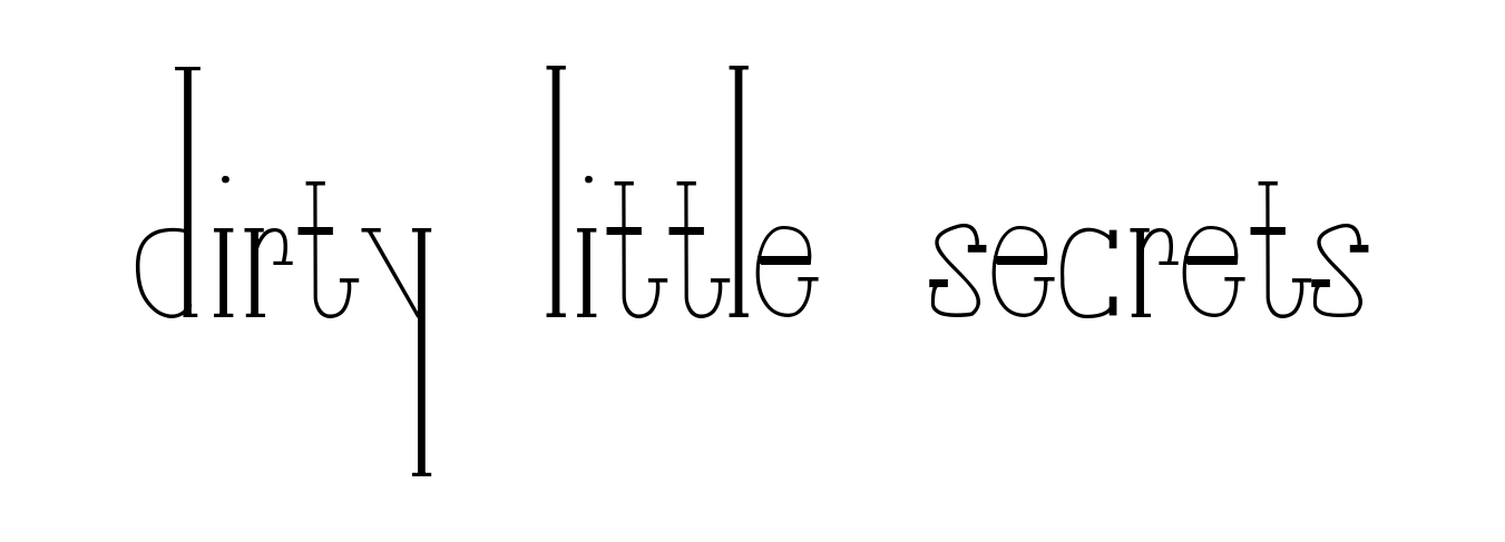 Dirty Little Secrets