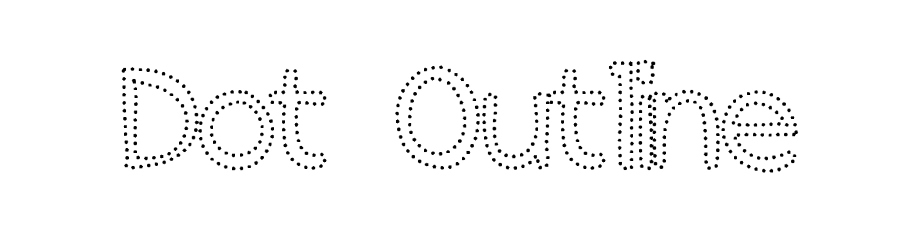 Dot Outline