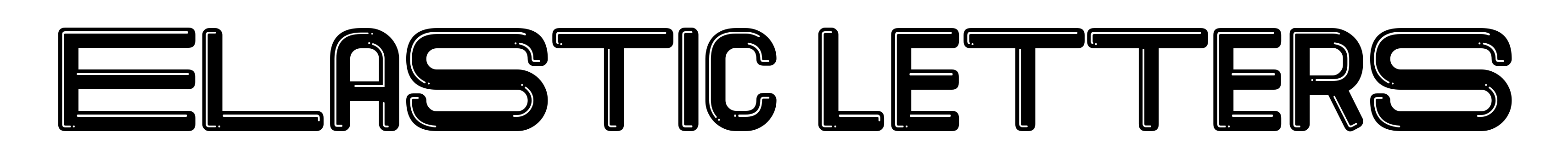 Elastic Letters