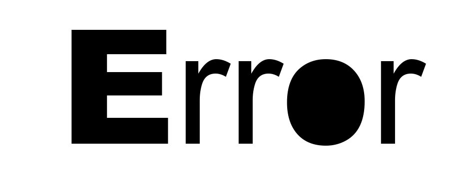 Error