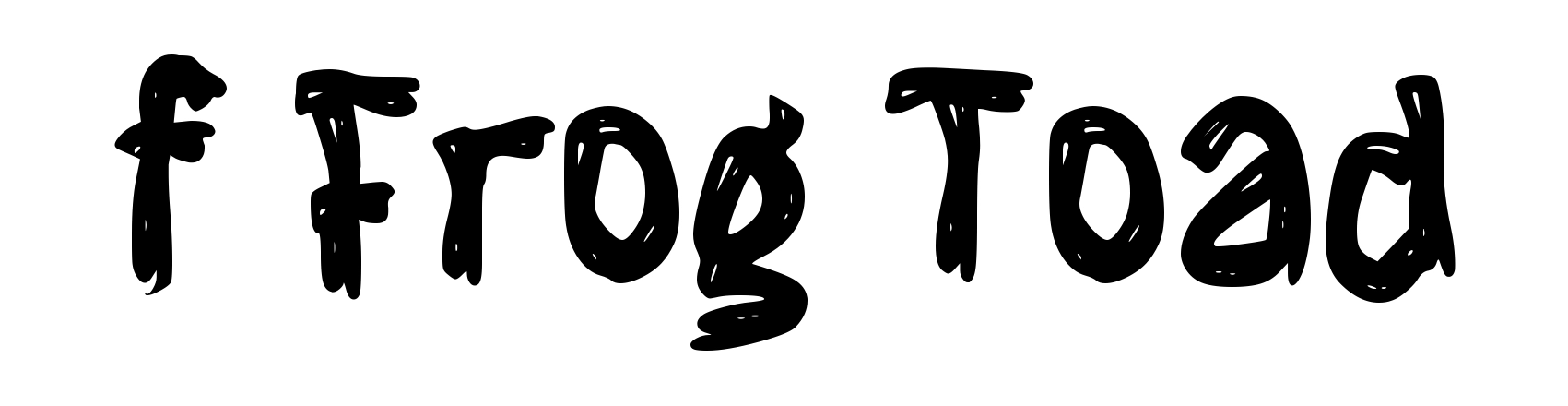 f Frog Toad