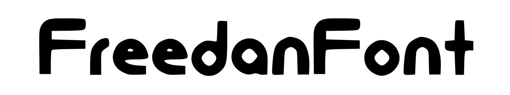 FreedanFont