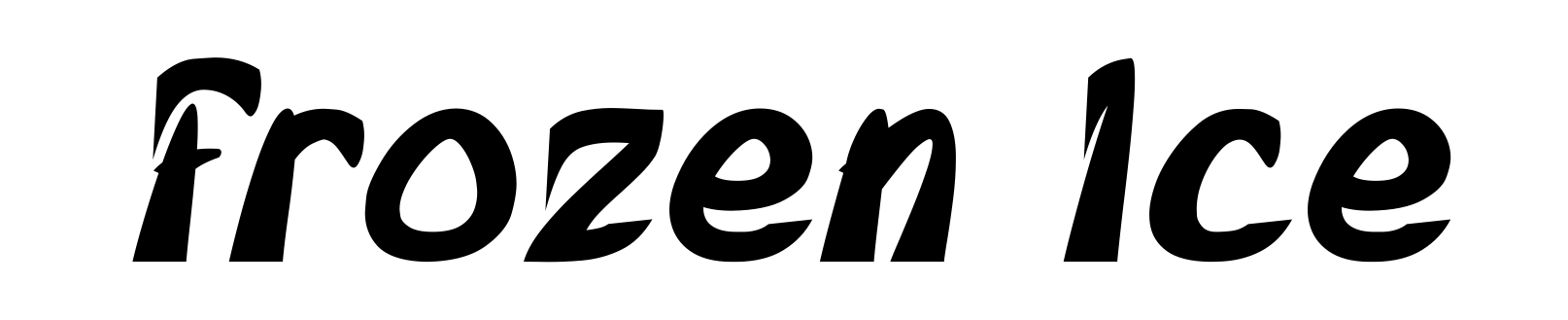 Frozen Ice