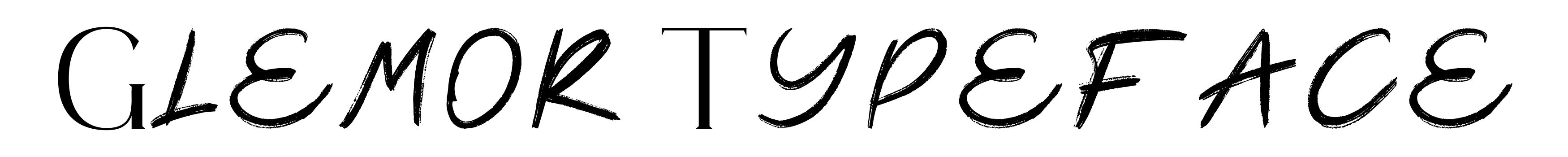 Glemor Typeface