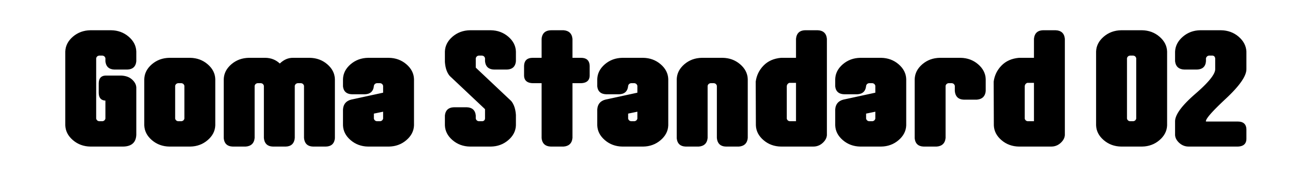 Goma Standard 02