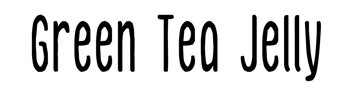 Green Tea Jelly