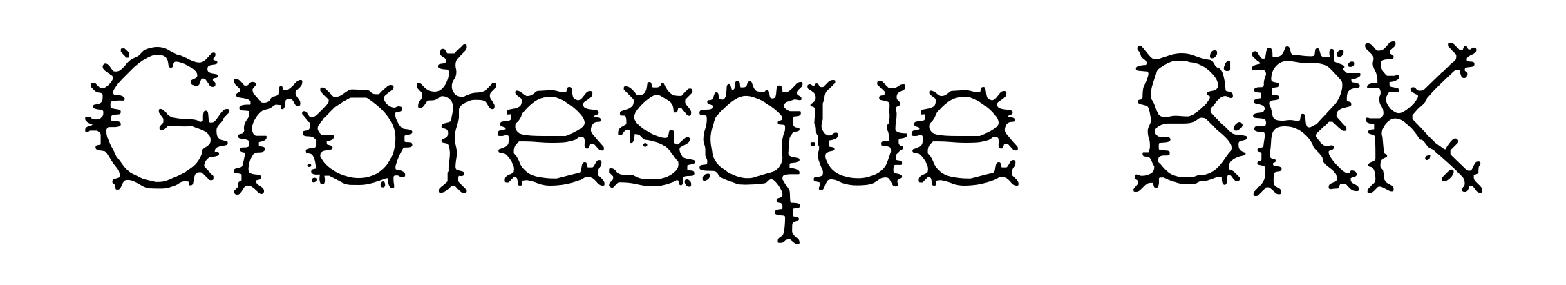 Grotesque BRK