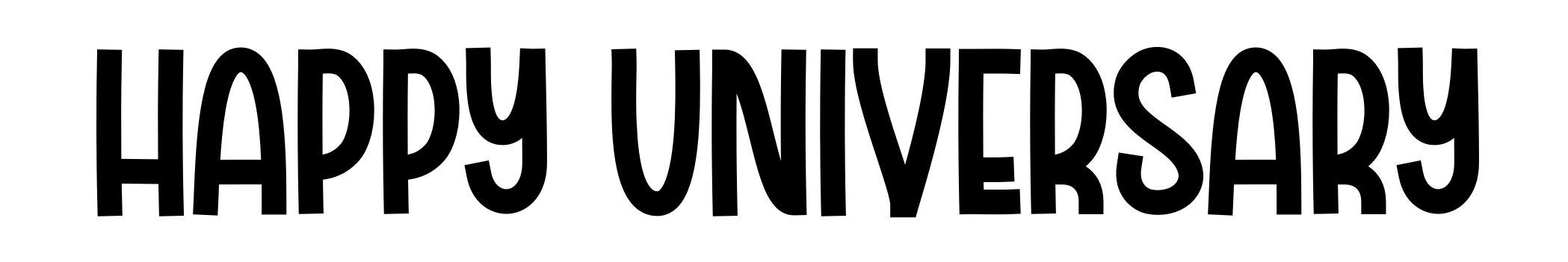 Happy Universary